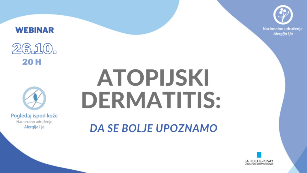 WEBINAR: Atopijski dermatitis - da se bolje upoznamo